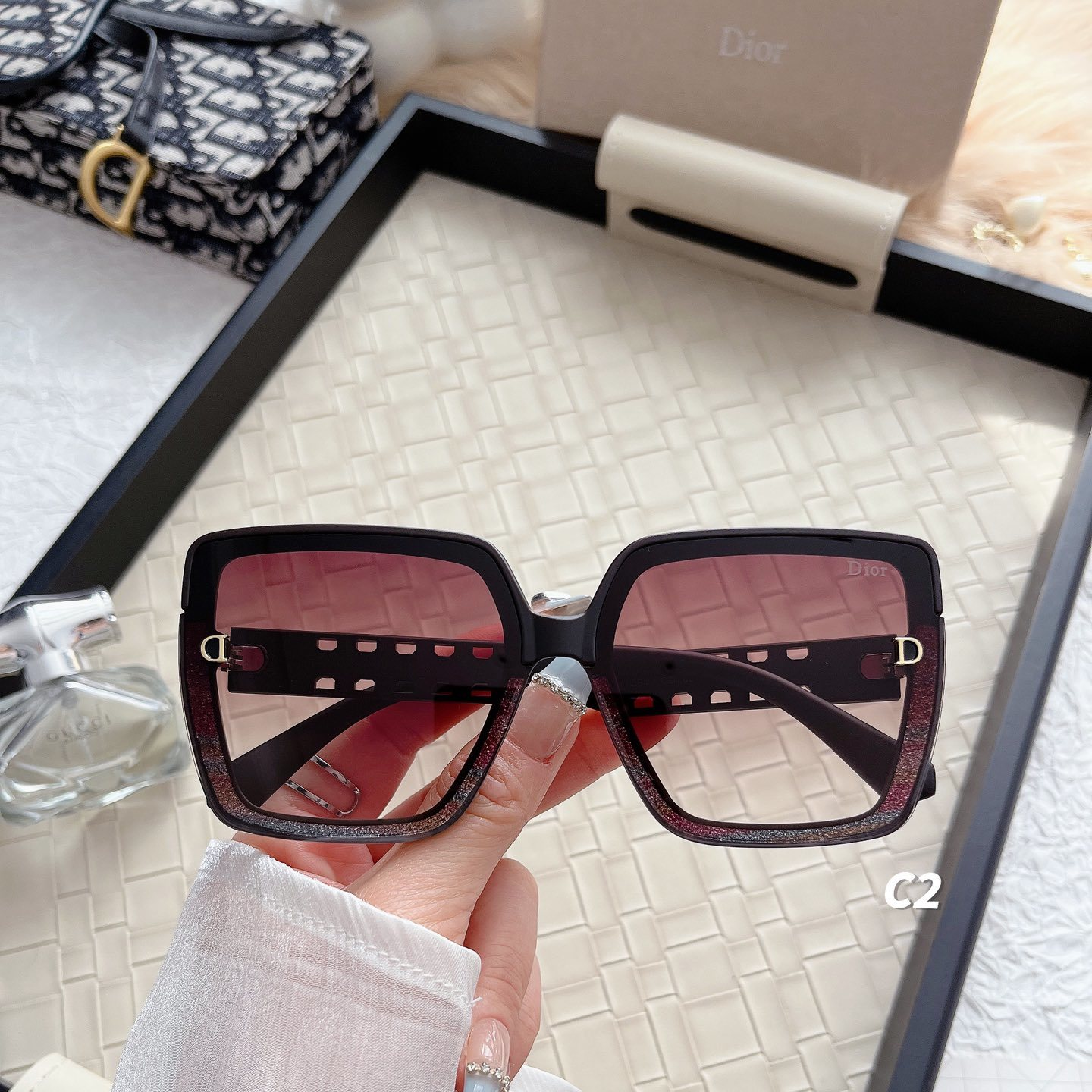 [Luxe]Fashion hot 4 color sunglasses 5910