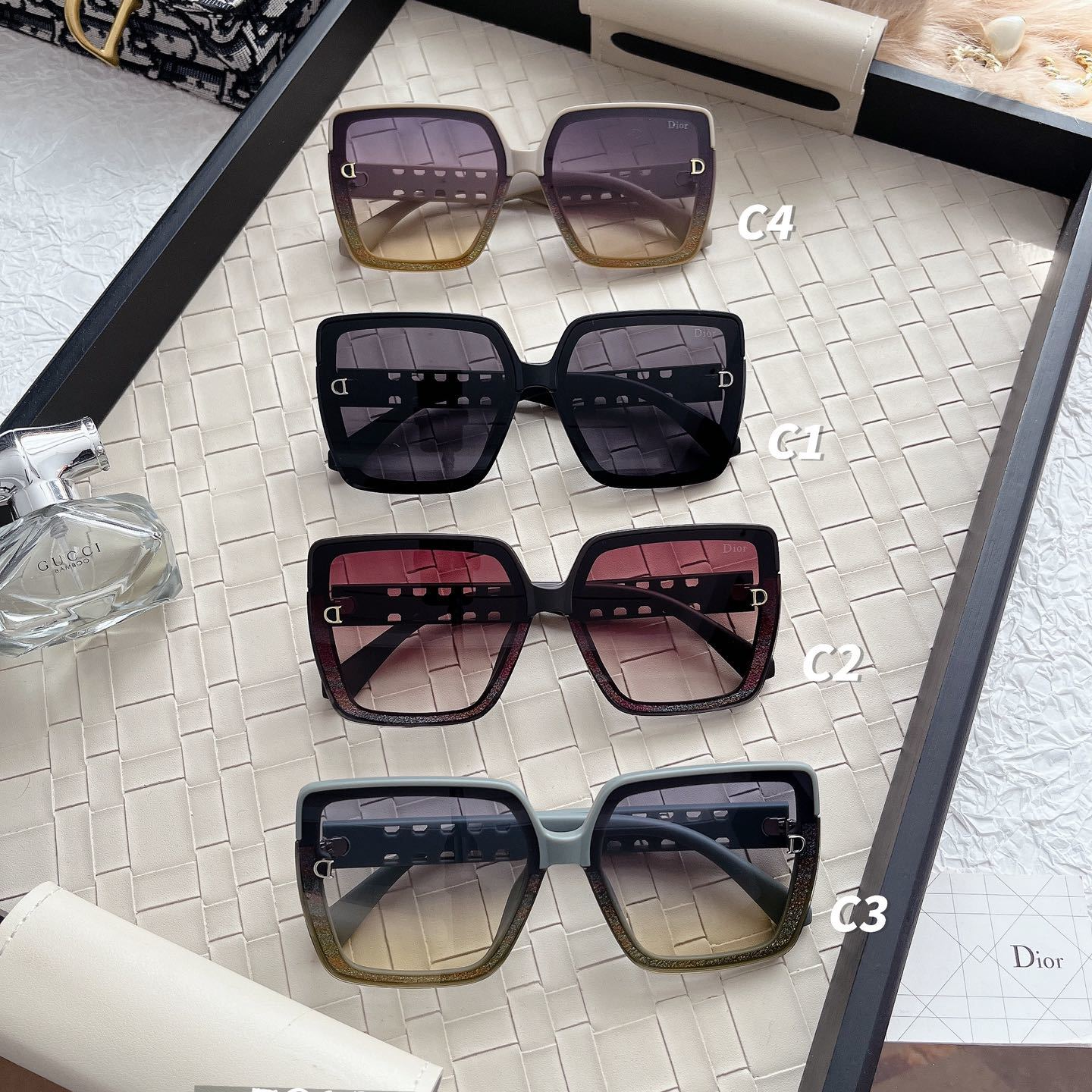 [Luxe]Fashion hot 4 color sunglasses 5910