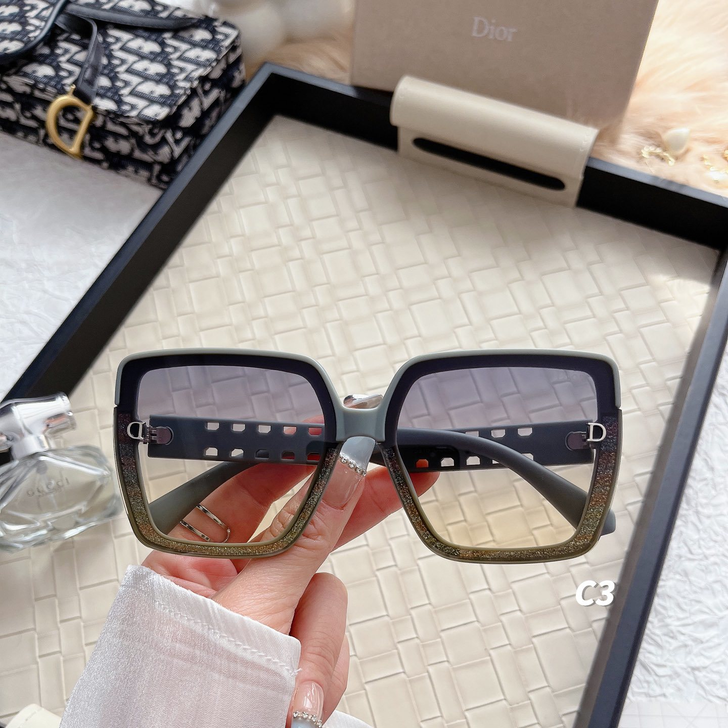 [Luxe]Fashion hot 4 color sunglasses 5910