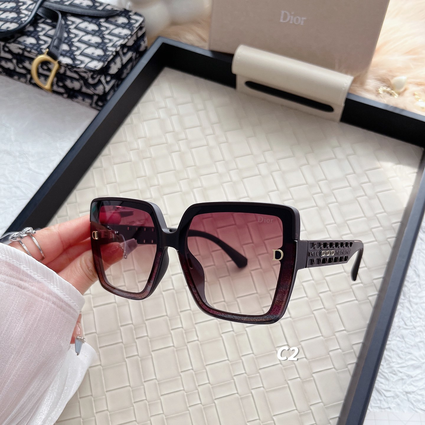 [Luxe]Fashion hot 4 color sunglasses 5910