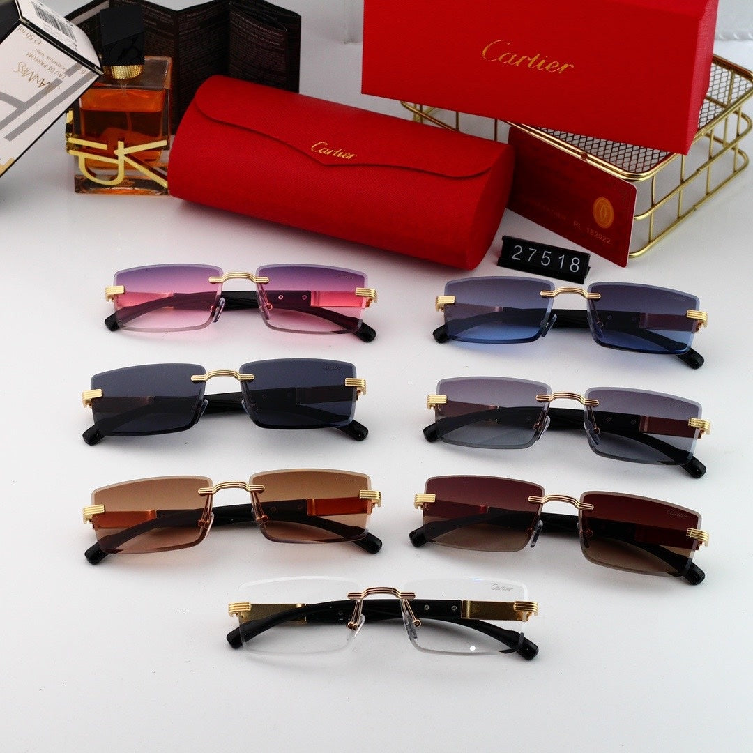 [Luxe]Fashion hot 7 color sunglasses 27518