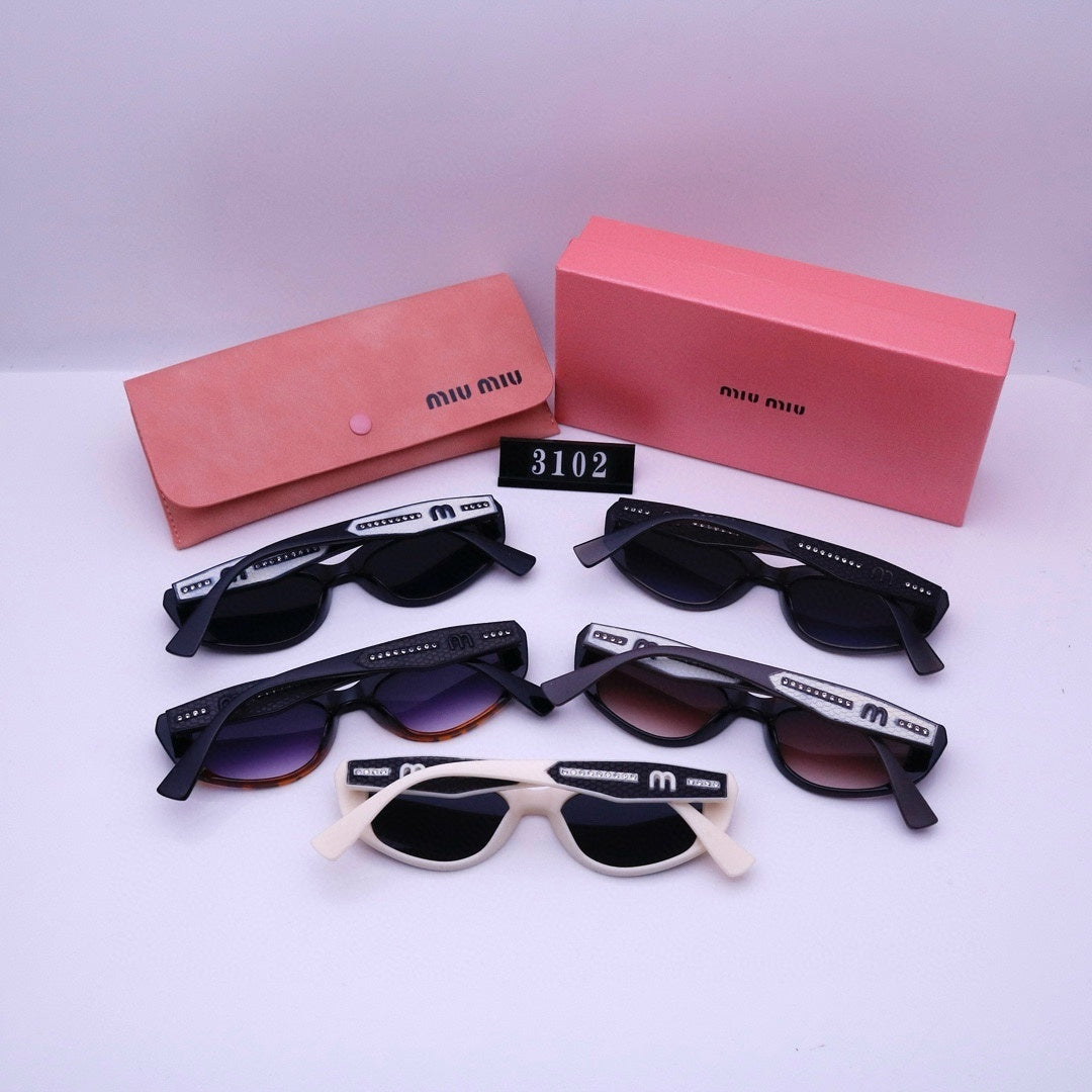 [Luxe]Fashion hot 5 color sunglasses 3102