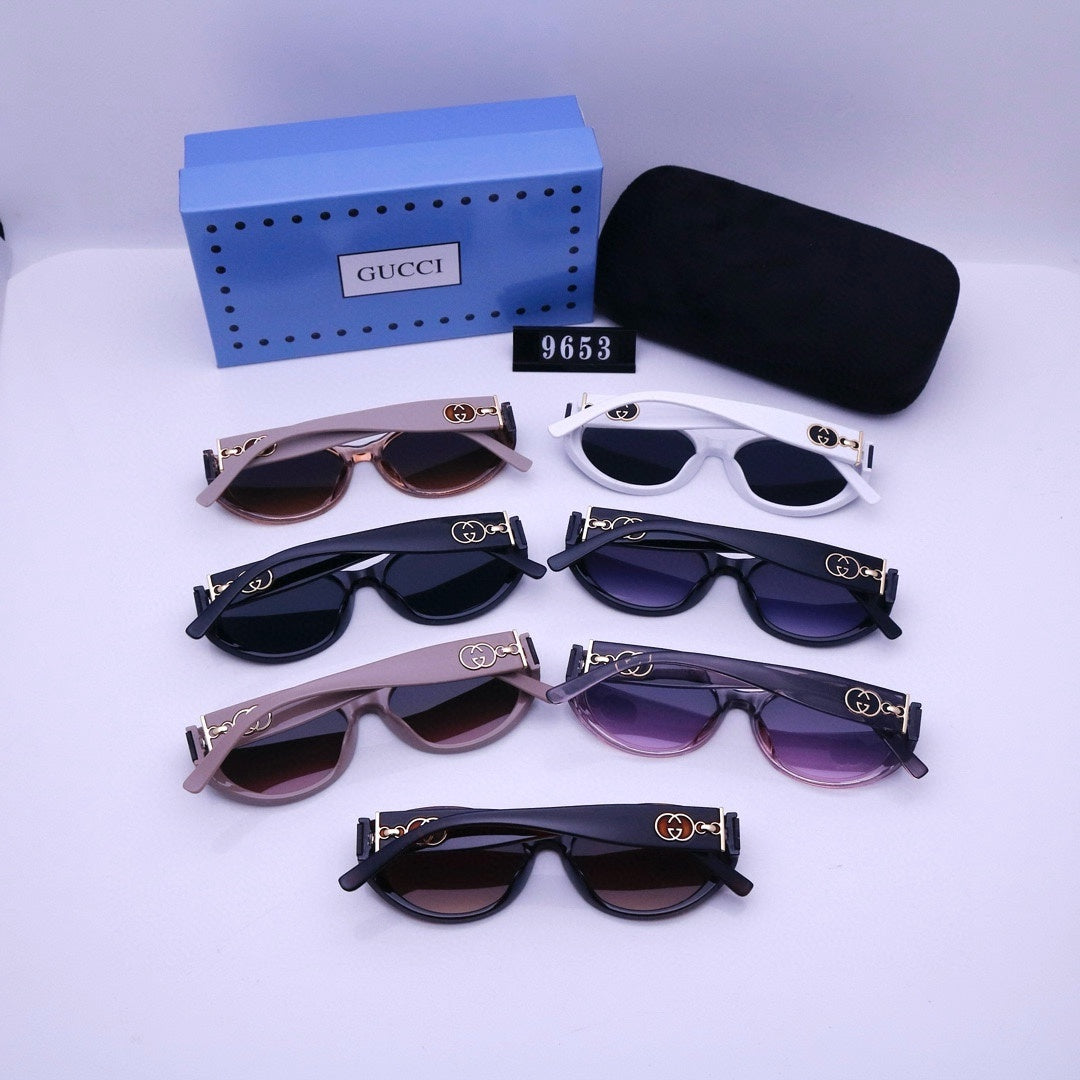[Luxe]Fashion hot 7 color sunglasses 9653