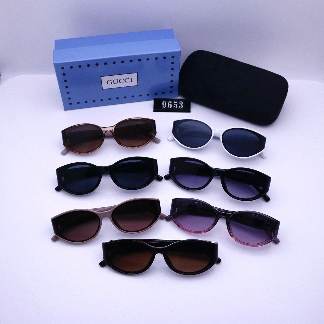 [Luxe]Fashion hot 7 color sunglasses 9653