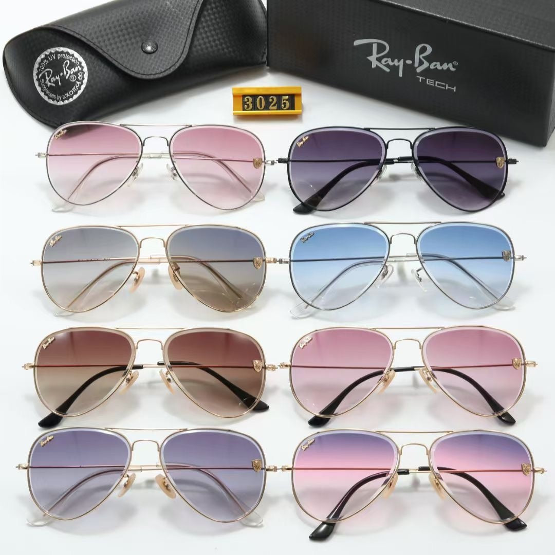 [Luxe]Fashion hot 8 color sunglasses 3025