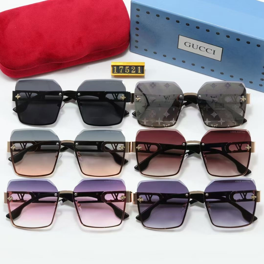 [Luxe]Fashion hot 6 color sunglasses 17521