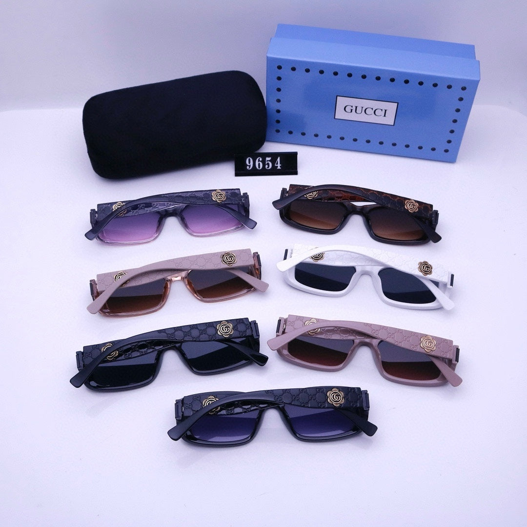 [Luxe]Fashion hot 7 color sunglasses 9654