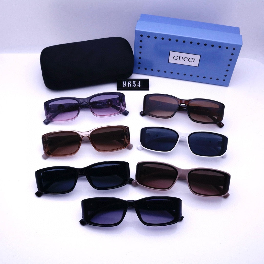 [Luxe]Fashion hot 7 color sunglasses 9654
