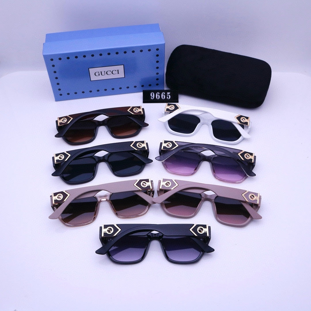 [Luxe]Fashion hot 7 color sunglasses 9665