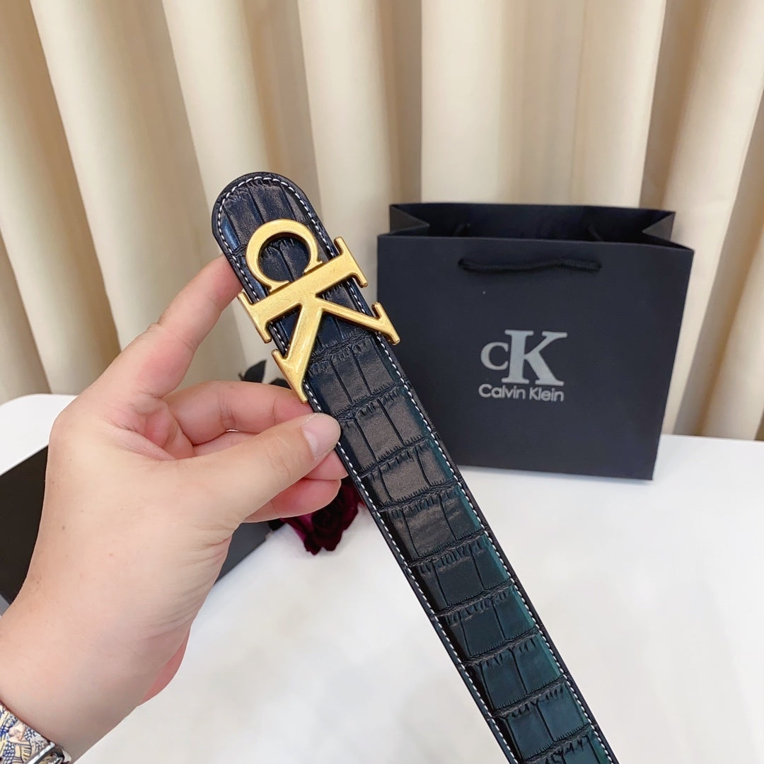 [Luxe]Unisex Suits Casual Every Day Leather Belt